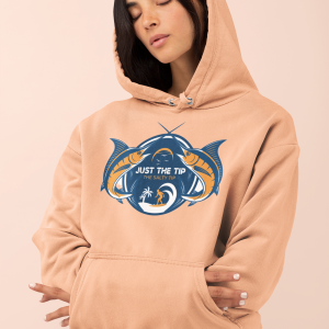 Pink Marlin Hoodie Girl